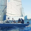 Equipo EscolaPort, ganadores de la 1ª edición de la Regata Polar.