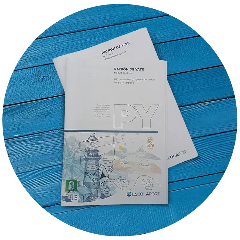 Guía de estudio del curso Patrón de yate de Escola Port